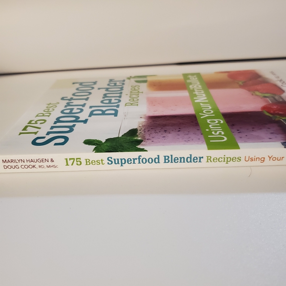 Superfood Blender Recipe Book Paperback - Picture 3 of 7